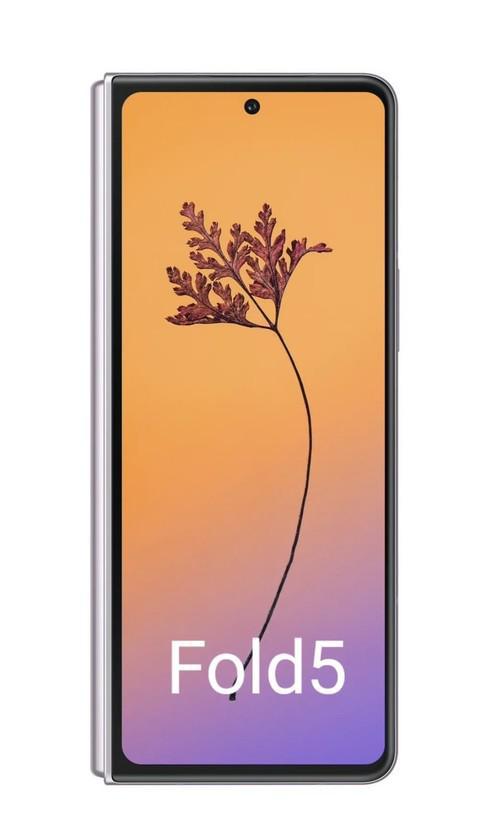 三星Galaxy Z Fold5可折叠手机渲染图曝光